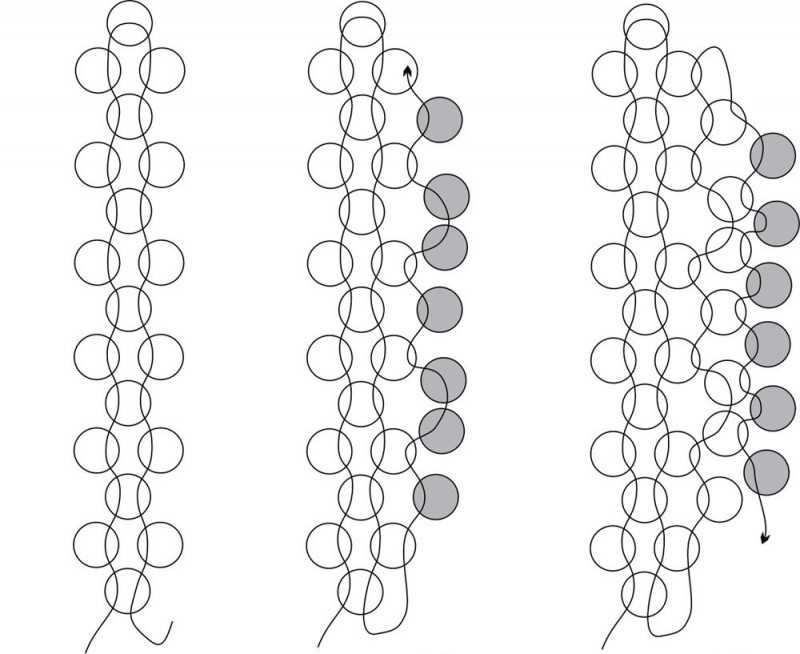 Плетение из бисера для начинающих из лески: Бисероплетение на леске простые браслеты: схемы, мастер-классы