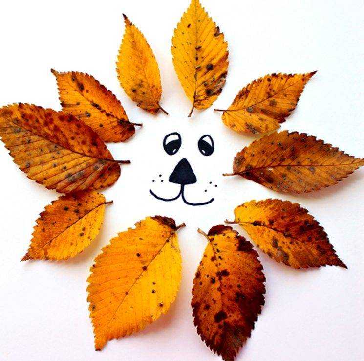 Поделки из осенних листьев для детей: 160 поделок из осенних листьев для детей