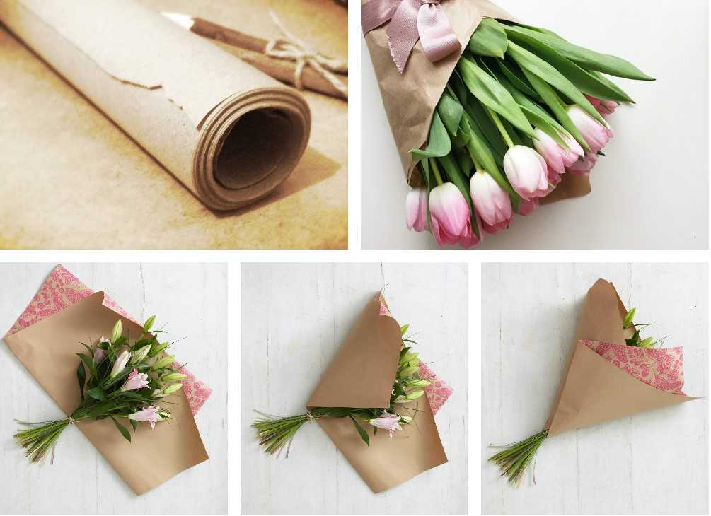 Как сделать из бумаги упаковку для цветов: Как красиво упаковать букет в крафт бумагу пошагово (фото и видео)