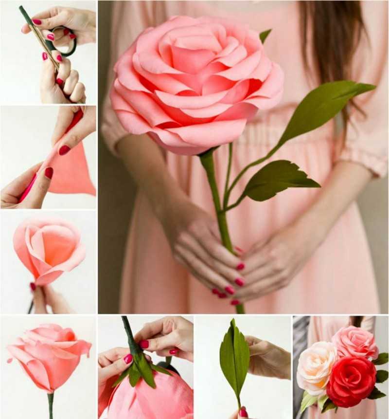Цветы из бумаги своими руками розы видео: TikTok - Make Your Day