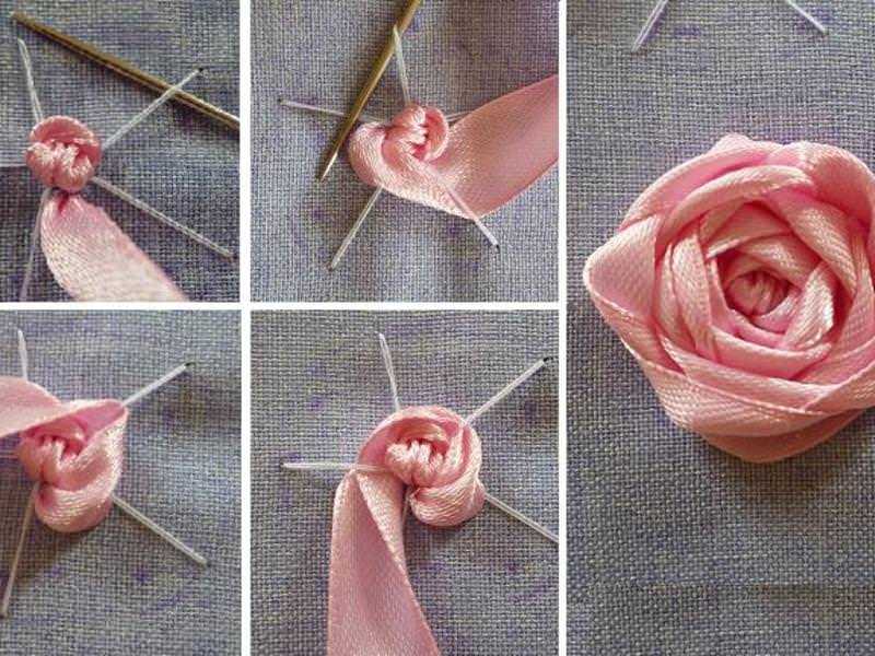 Видео роза из ленты: Как сделать розочку из атласной ленты. How to make a rose from satin ribbon. - YouTube