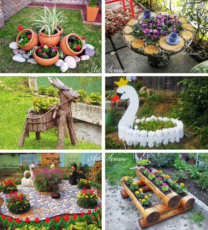 Поделки для сада дачи двора: Садовые идеи | Озеленение заднего двора, Проекты для сада, Садоводство на балконе