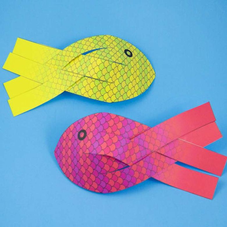 Рыбы своими руками из бумаги: Как сделать рыбку из бумаги. Пошаговые инструкции + 500 фото