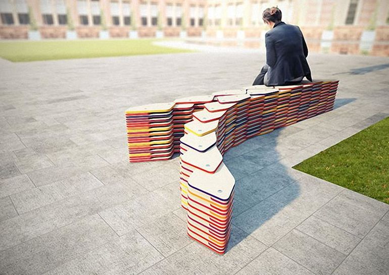 Скамейки интересные: 30 креативных скамеек, которые украсят любой город