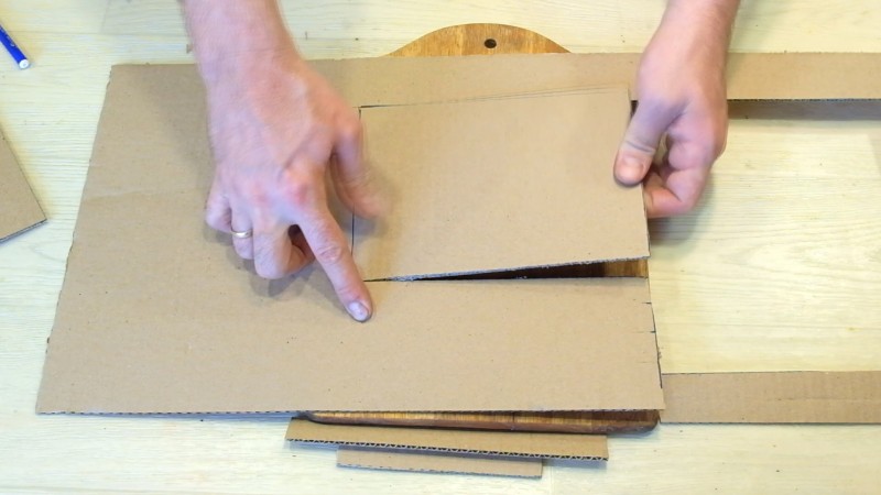 Как сделать подставку из картона для картины: Картонная подставка для фотографий своими руками