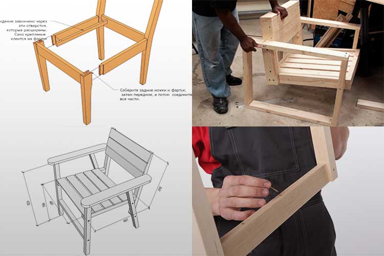 Как правильно собрать стул деревянный: Стул из дерева своими руками