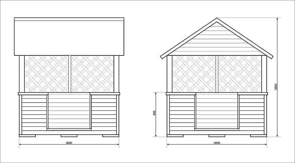 Беседка своими руками чертежи и размеры из дерева: Чертежи беседок из дерева с размерами