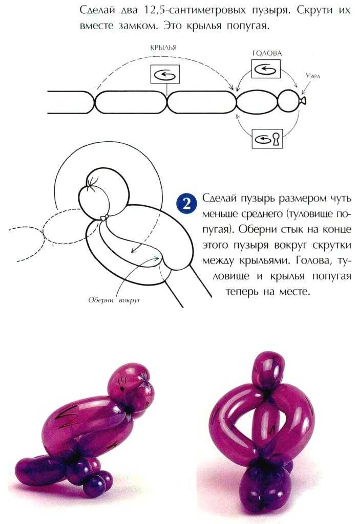 Схема как сделать собачку из шарика колбаски: Как сделать собаку из шарика-колбаски