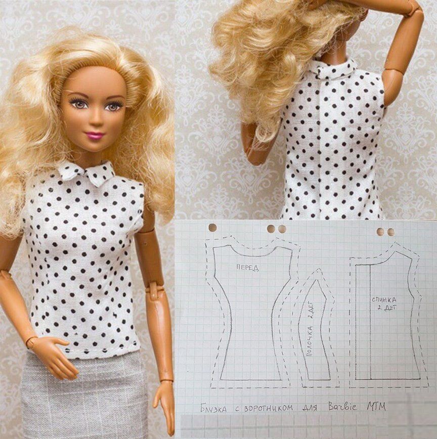 Что можно сшить для куклы барби: Одежда для куклы Барби. Как сшить Платье. / Clothes for Curvy Barbie Doll. How to make Dress. - YouTube