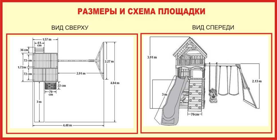 Детская игровая площадка своими руками схемы чертежи: Детский домик своими руками: чертежи, строительство