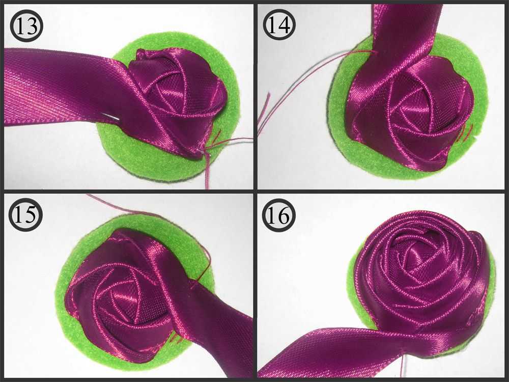 Розы из атласных лент фото мастер класс: Сборка розы из атласных лент своими руками в пошаговом матер-классе