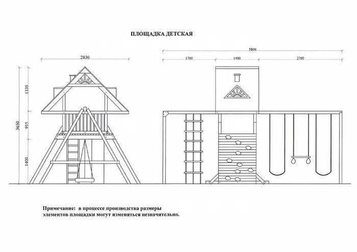 Детская игровая площадка своими руками схемы чертежи: Детский домик своими руками: чертежи, строительство