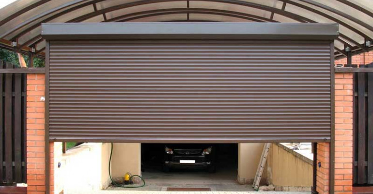 Жалюзи ворота для гаража своими руками: как сделать и установить роллетные ворота в гараж, монтаж самодельных конструкций из алюминия, дерева, бумаги