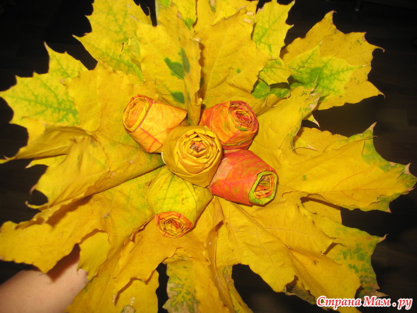 Как делать осенний букет из листьев своими руками: пошаговый мастер-класс с фото и видеоинструкцией