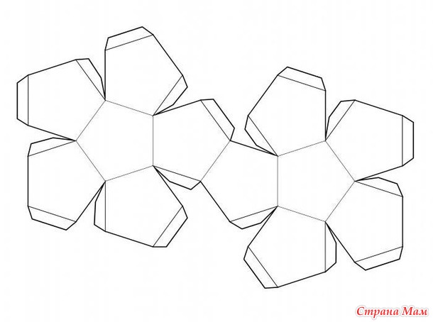 Многогранник из бумаги: Как сделать многогранник из бумаги