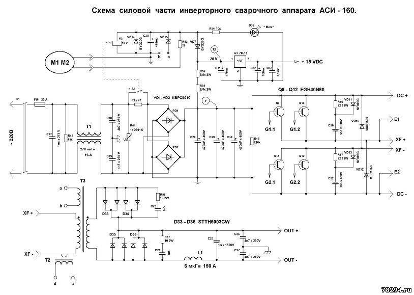 Схема сварки: Схема сварочного инвертора – принципиальная схема инверторной сварки