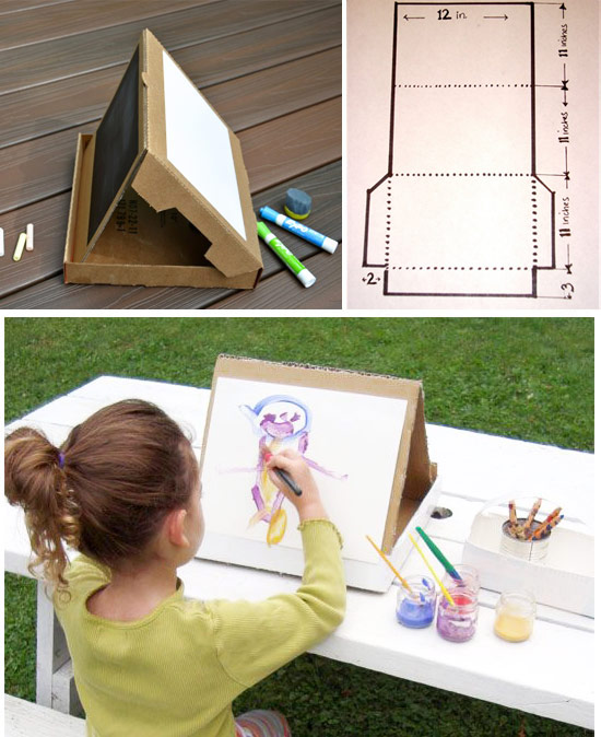 Как сделать подставку из картона для картины: Картонная подставка для фотографий своими руками