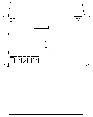 Как сделать почтовый конверт: Почтовый конверт за 2 минуты