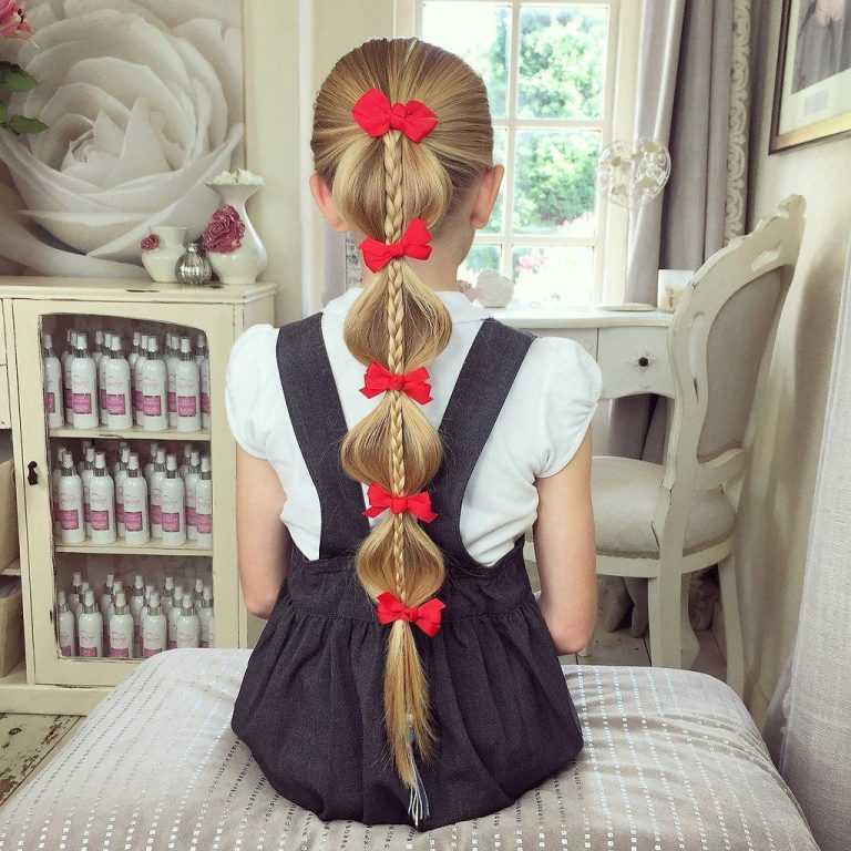 Красивые прически для длинных волос для школы: Прически в школу для девочек [красивые и легкие] 🤞 — на средние и длинные волосы