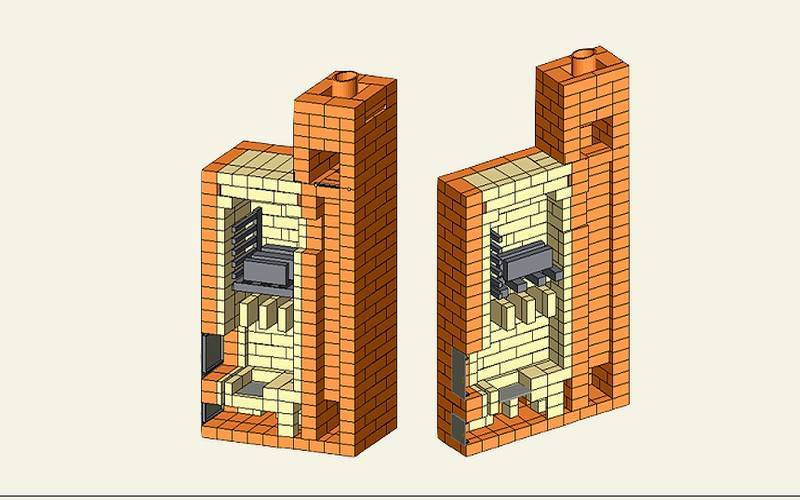 Печи для бани из кирпича дровяные с баком для воды своими руками: Печи для бани с баком для воды своими руками: делаем без особых усилий
