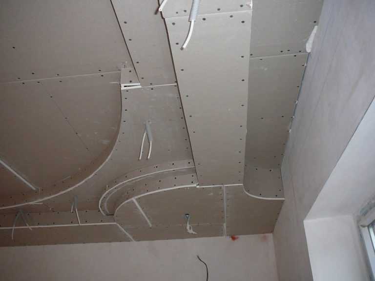 Потолок из гипсокартона своими руками двухъярусный: Как сделать двухуровневый потолок из гипсокартона своими руками