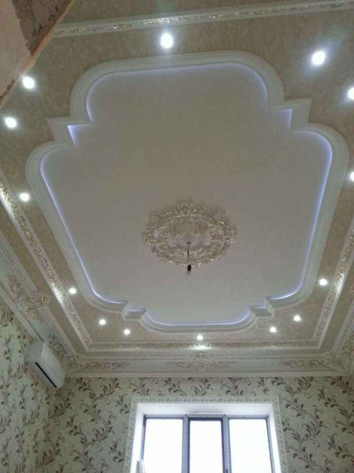 Потолок из гипсокартона для зала: Потолки из гипсокартона (80 фото) – Дизайн потолков для разных комнат