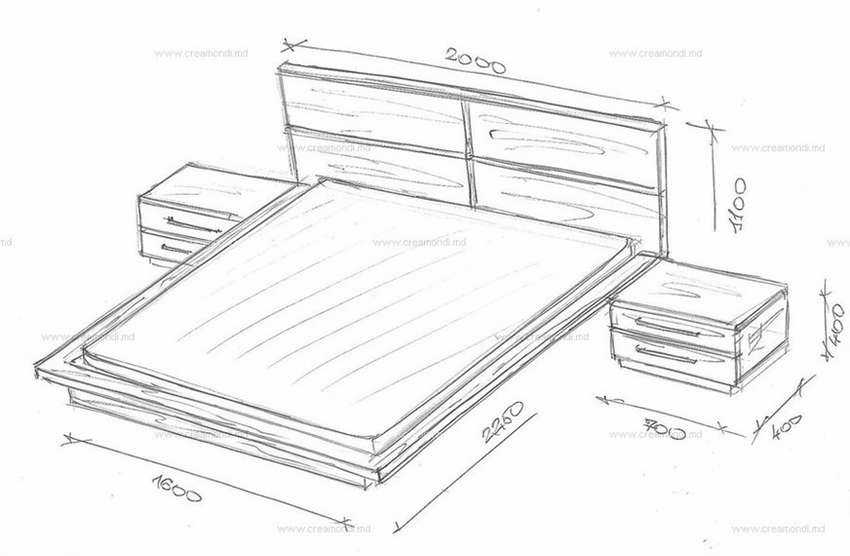 Кровать деревянная своими руками чертежи: Чертежи кроватей из дерева своими руками