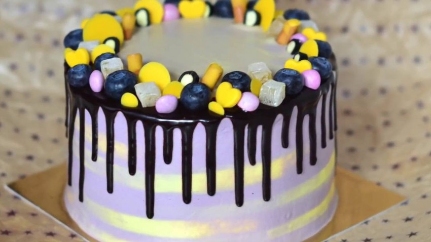 Украшение торта своими руками: Украсить торт своими руками (51 фото)