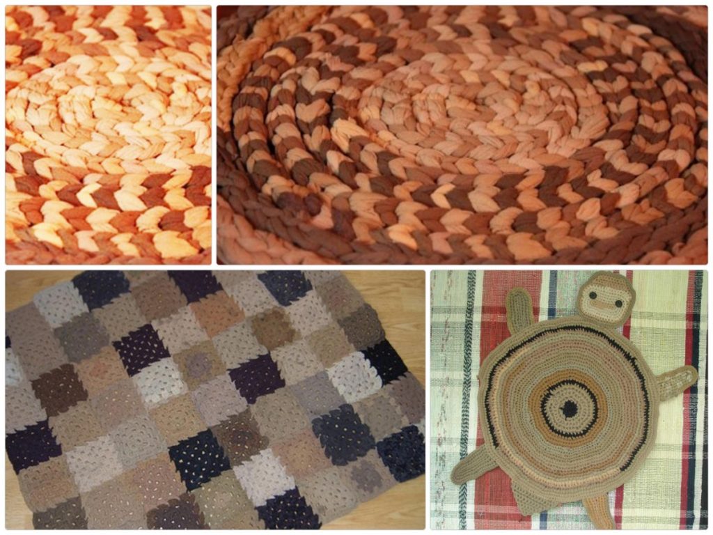 Как сделать коврики своими руками из старых вещей: 12 необычных идей как сделать коврики из старых вещей