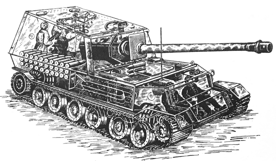 Самоходное орудие фердинанд: САУ Фердинанд (Элефант) Фото. Вооружение. Устройство