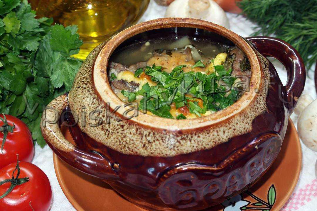 Картошка с мясом в горшочках с сыром: Картофель с мясом и сыром в горшочке - рецепт с фотографиями