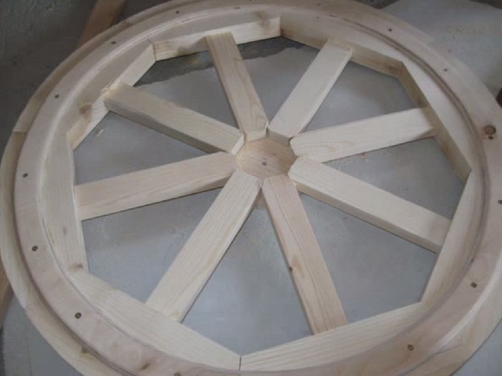 Как сделать колесо для телеги из дерева: Деревянное колесо своими руками