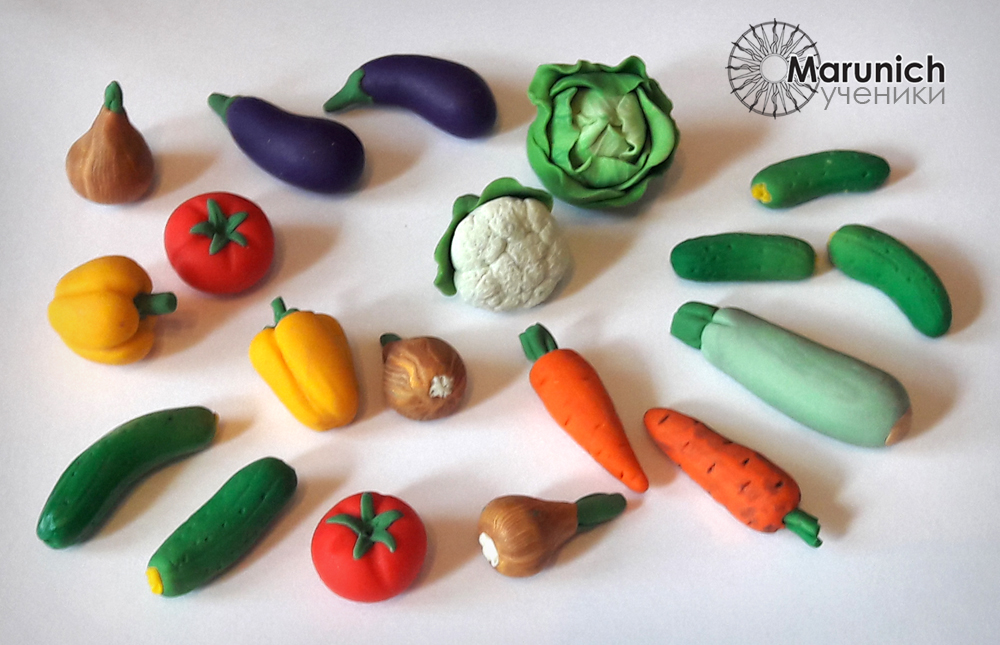 Лепка из пластилина капуста: Лепка фруктов из пластилина - Коробочка идей и мастер-классов