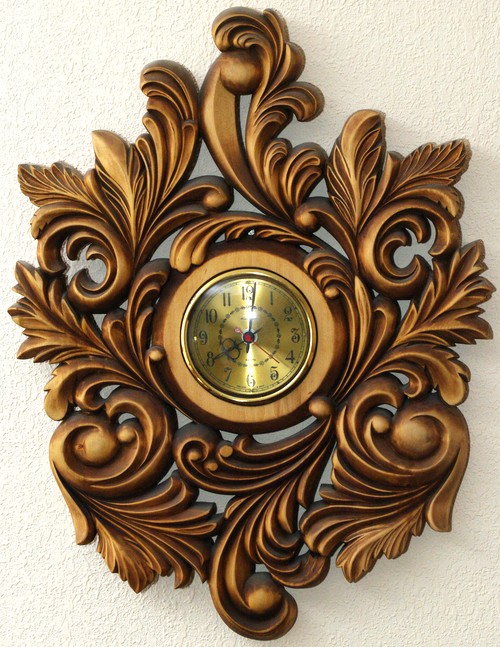 Часы настенные деревянные резные своими руками: Как сделать деревянные настенные часы своими руками