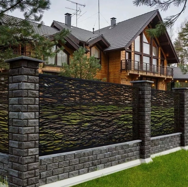 Заборы фотогалерея: Фото Заборов для Частных Домов и Красивых Ограждений(+390 Идей)
