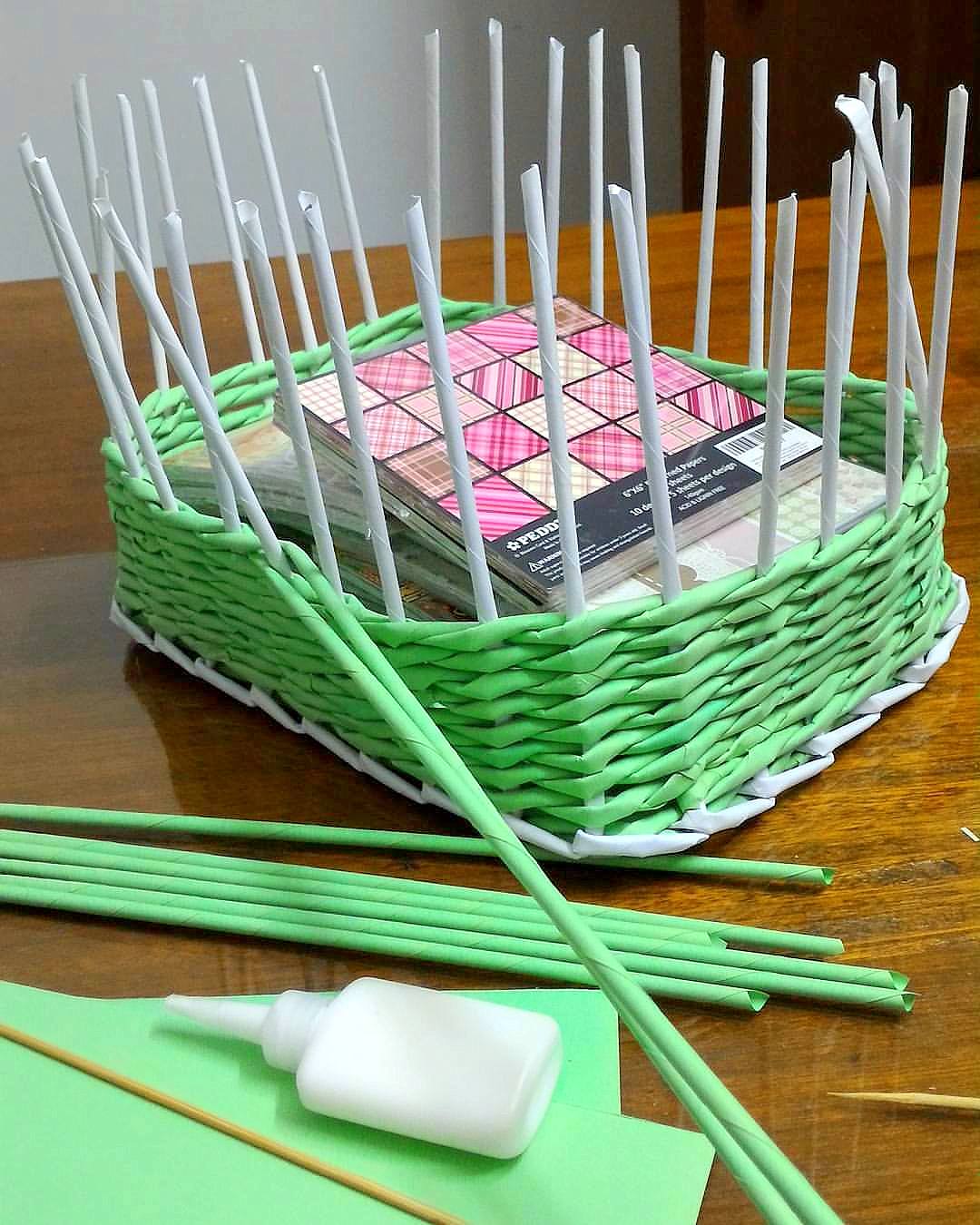Как сделать корзинку плетеную из бумаги: Плетеная корзинка из бумаги – как сделать самому?