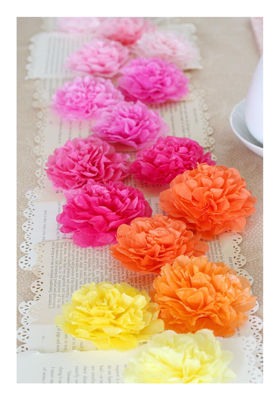 Как сделать из салфеток объемные цветы: Цветы из салфеток своими руками для начинающих