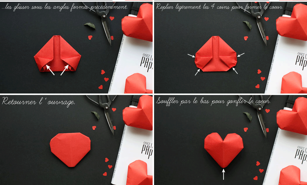 Объемные сердца из бумаги своими руками: Объемные сердечки из бумаги
