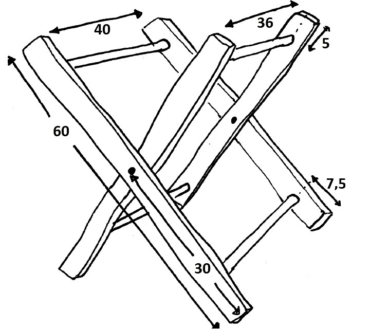 Как сделать складной стул со спинкой своими руками чертежи: Складной стул своими руками: чертеж, материалы, изготовление