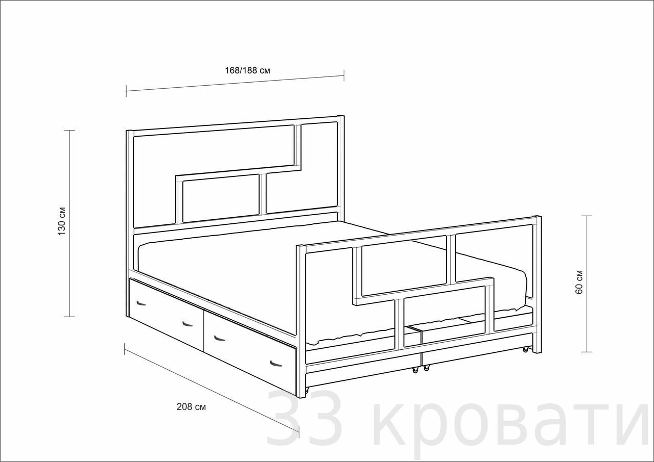 Кровать с ящиками своими руками чертежи и размеры схемы и проекты эскизы