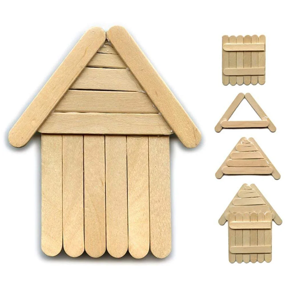 Домик из палок поделка: Узнаем как изготовить домик из палочек