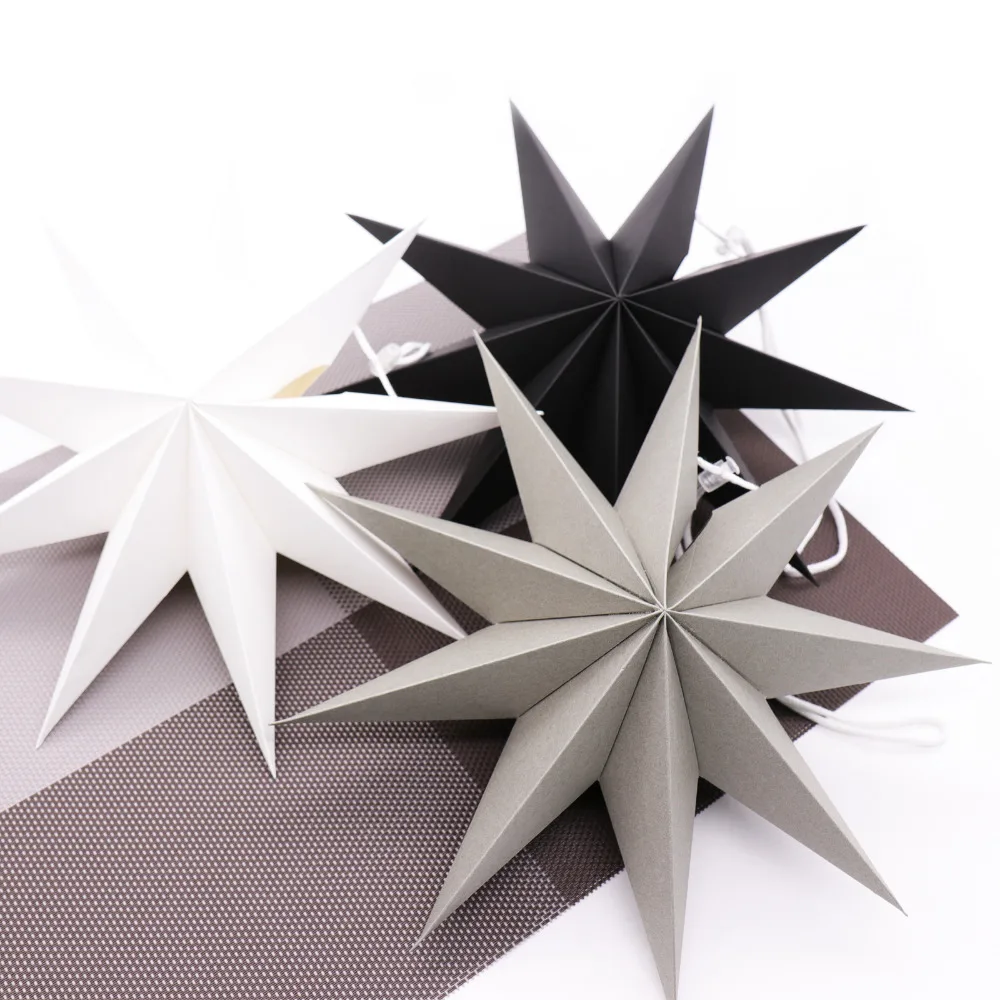 Объемная звезда из бумаги на новый год своими руками: Новогодняя звезда из бумаги объёмная
