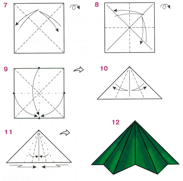 Оригами из бумаги схема дерево: Оригами дерево схема - Оригами из бумаги