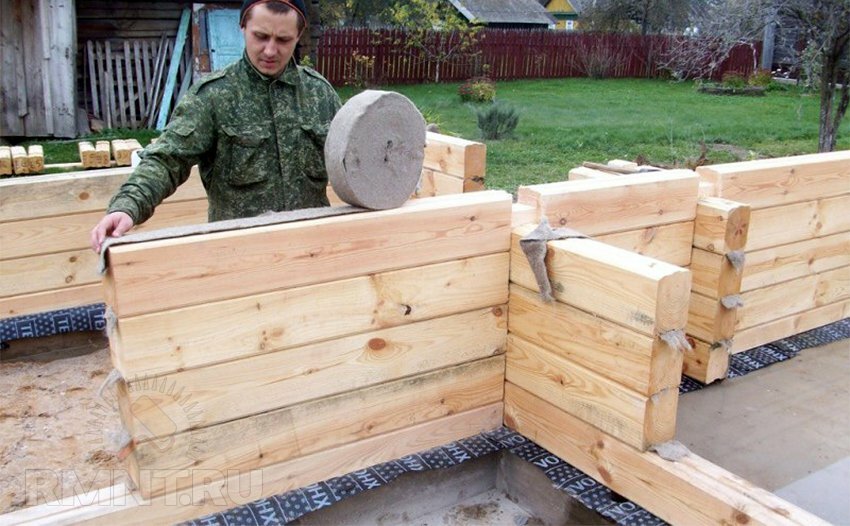 Сборка дома брусового дома: Сборные дома из бруса: строительство, проекты