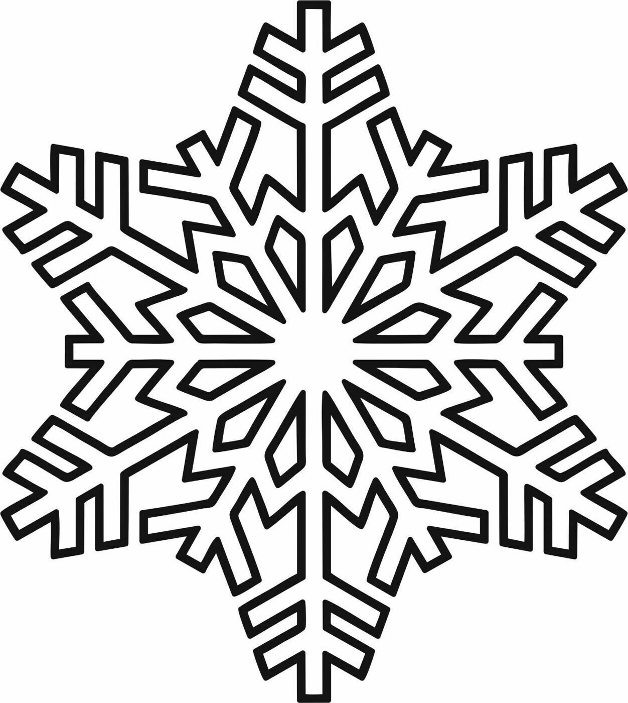 Шаблон снежинки для вырезания: Снежинки Шаблоны Для Вырезания Из Бумаги Распечатать