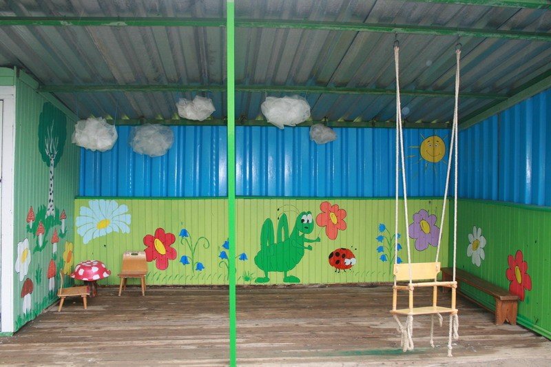Как украсить веранду в детском саду своими руками летом фото: оформление и украшение. ЛУчшие идеи с фото