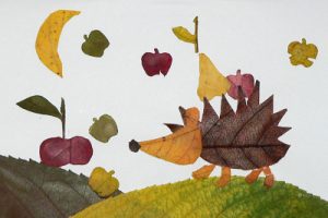 Как сделать коллаж из листьев: Осенние поделки: аппликации из осенних листьев. Коллаж из осенних листьев