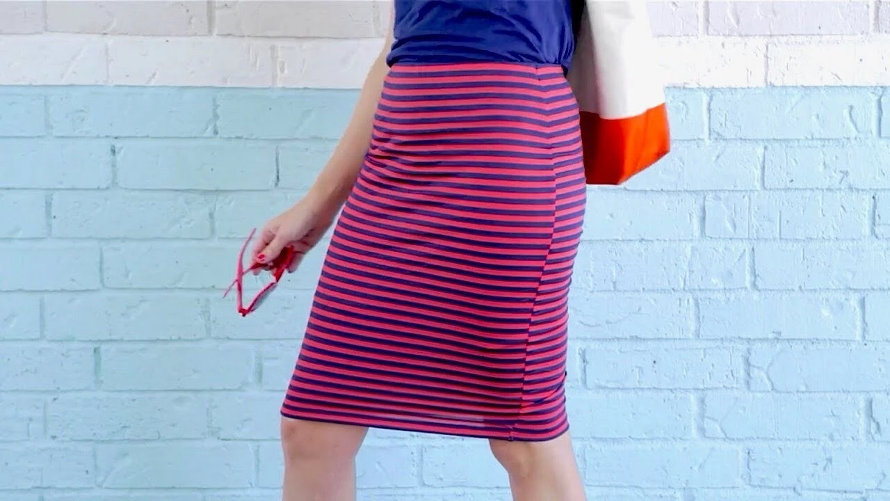 Сшить трикотажную юбку своими руками: Как сшить длинную трикотажную юбку: сшить юбку без выкройки