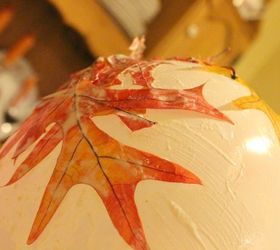 Вазочка своими руками из листьев: Ваза из осенних листьев