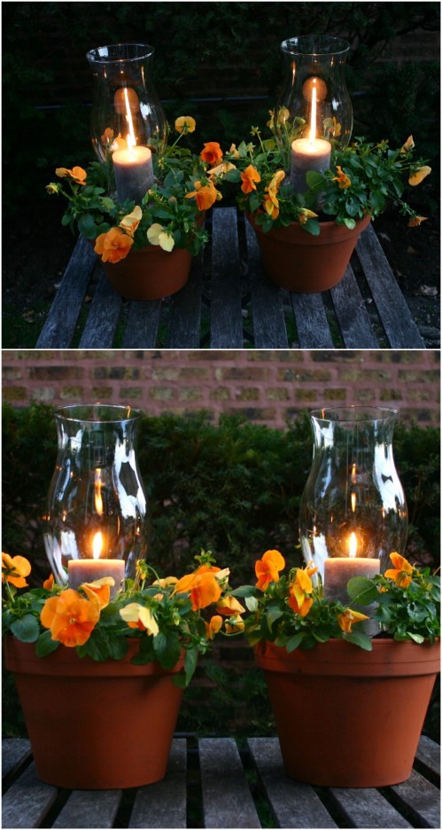 Plant Pot-Meets-Lantern